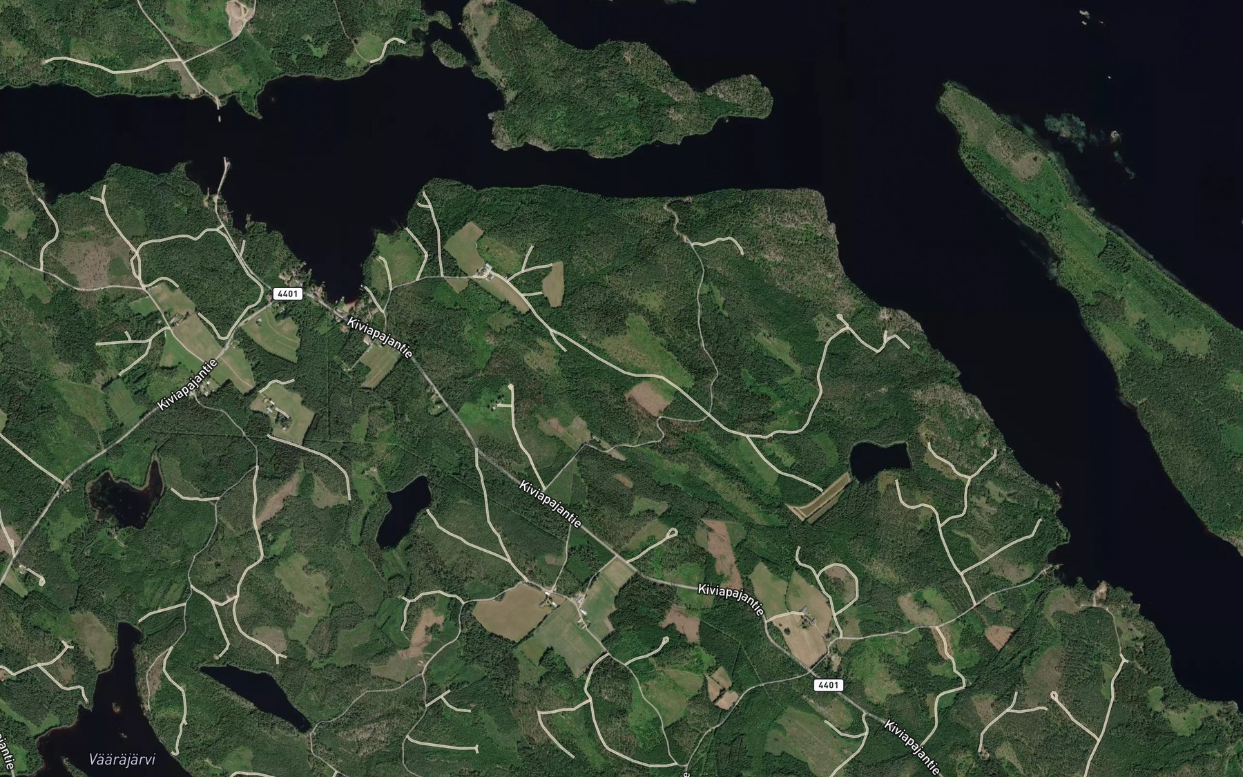 Satellite map of the Pihnoronuuro