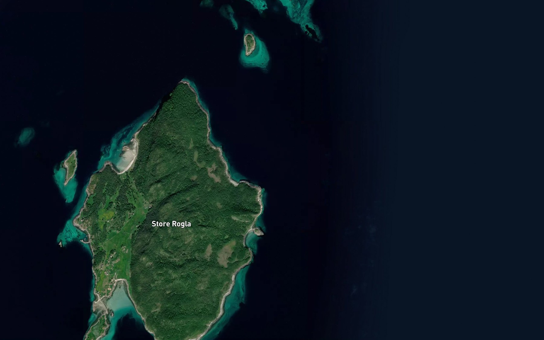 Satellite map of the Finnvikgrunnen