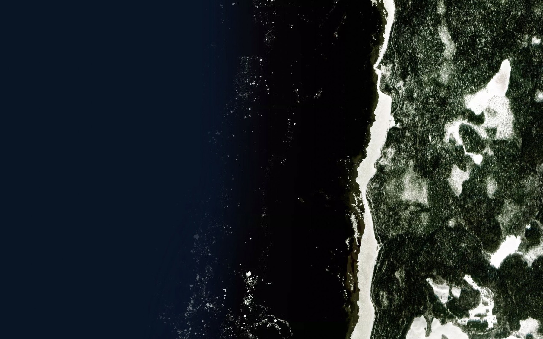 Satellite map of the Kurzhemka