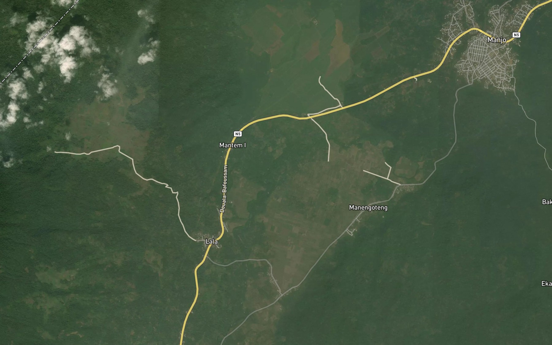 Satellite map of the Eko