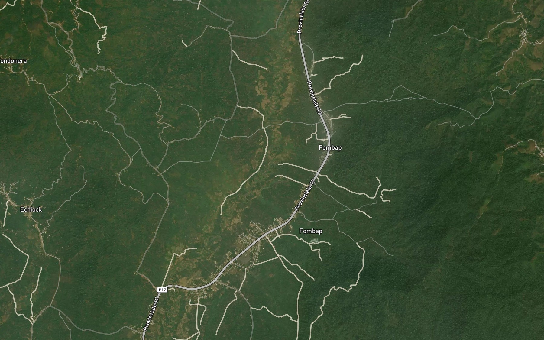 Satellite map of the Mbo