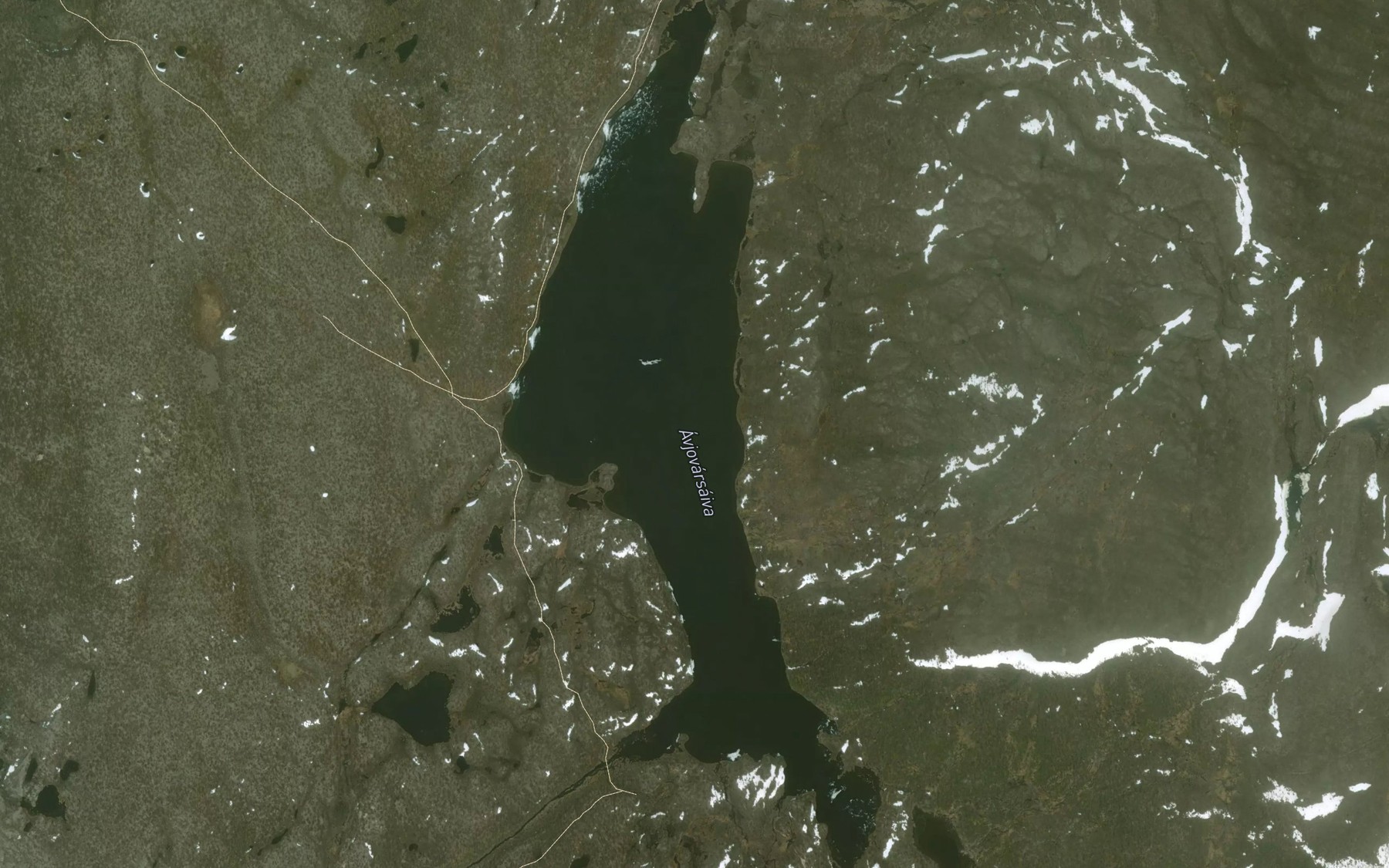 Satellite map of the Avjuvarsaiva