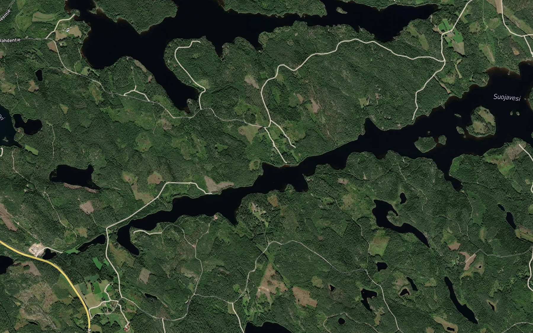 Satellite map of the Konnalahti