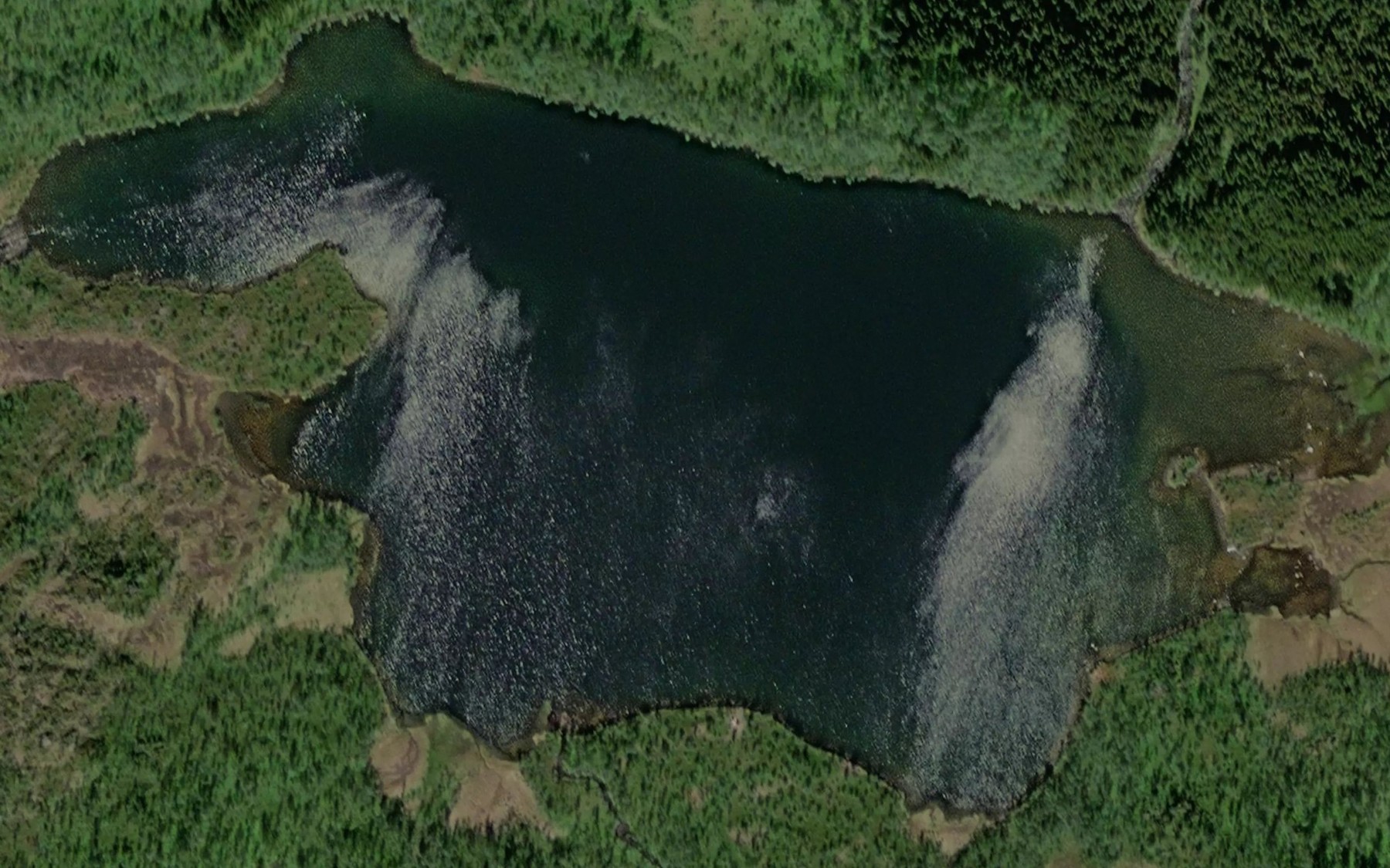 Satellite map of the Luobbarjavri
