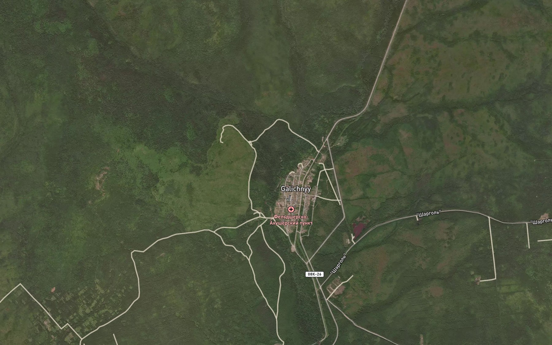 Satellite map of the Portomi