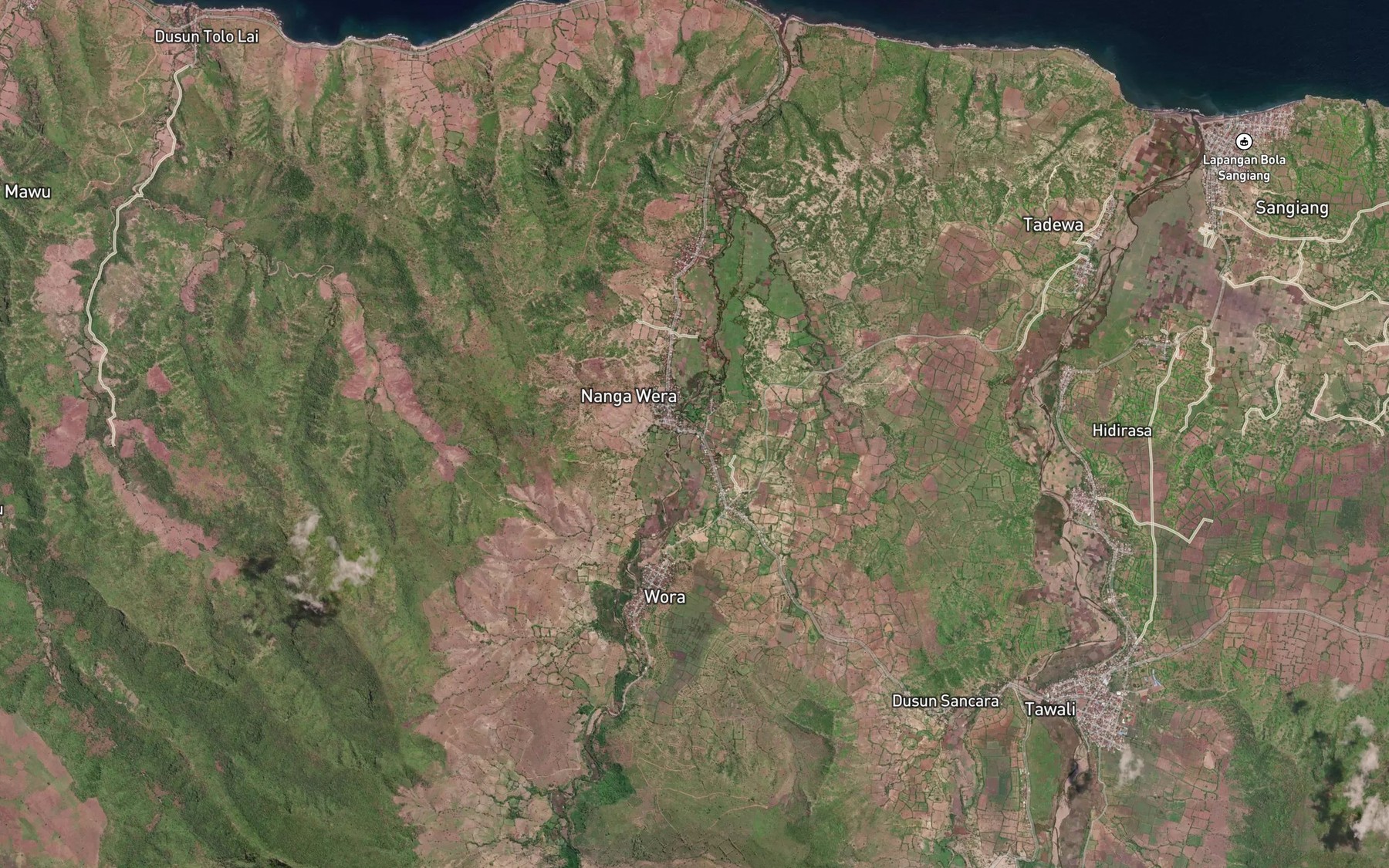 Satellite map of the Sori Banta