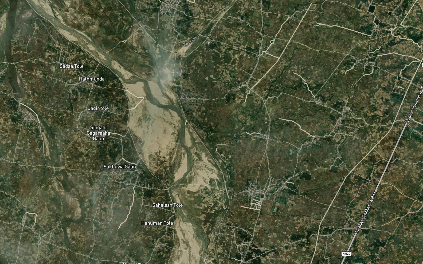 Satellite map of the Kataniya Nadi