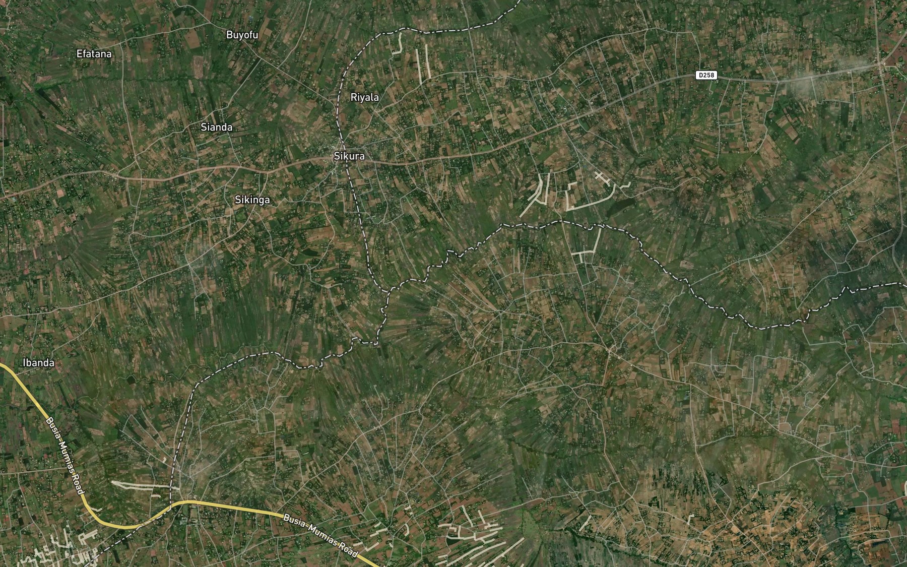 Satellite map of the Nalasara