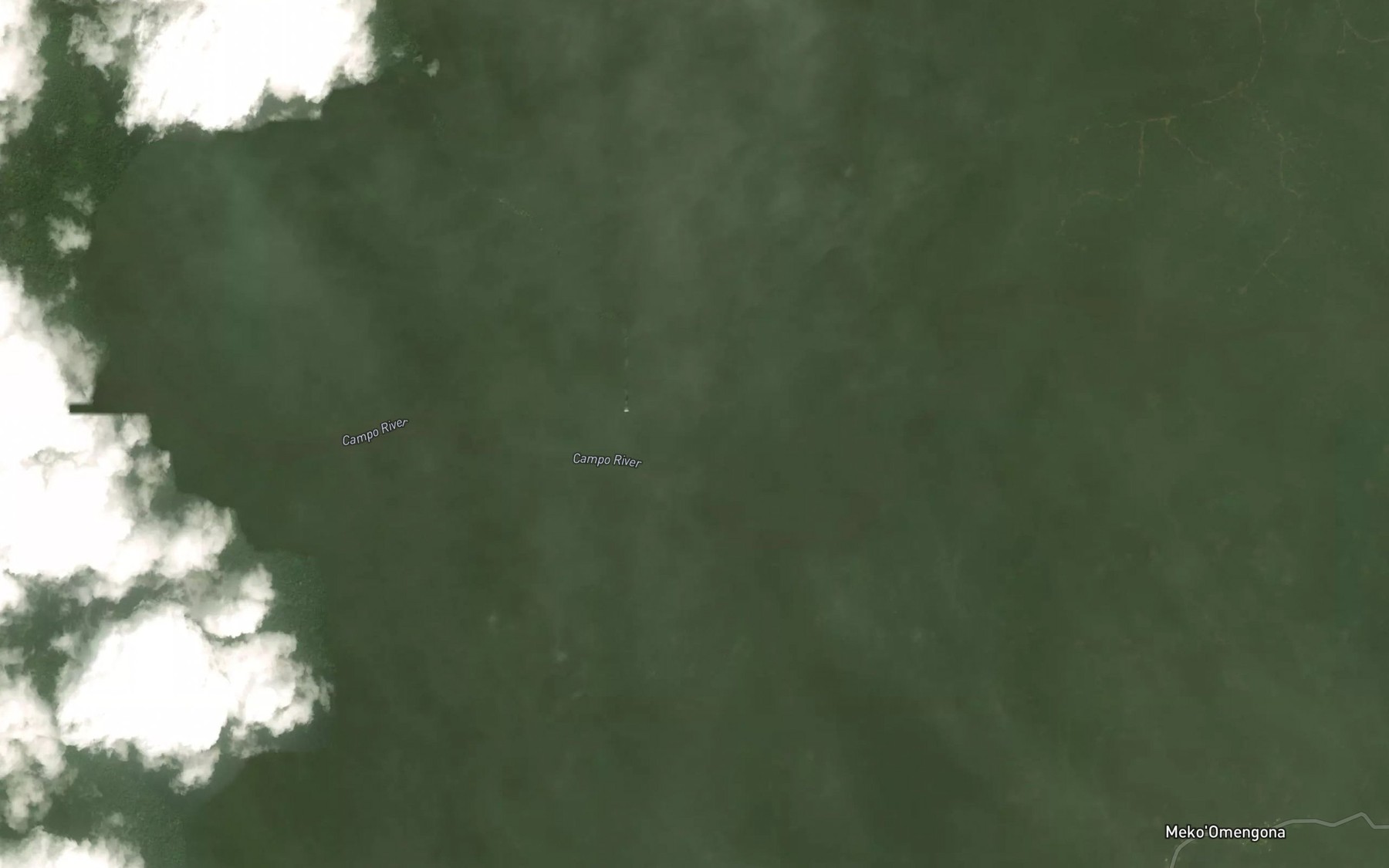Satellite map of the Akoo