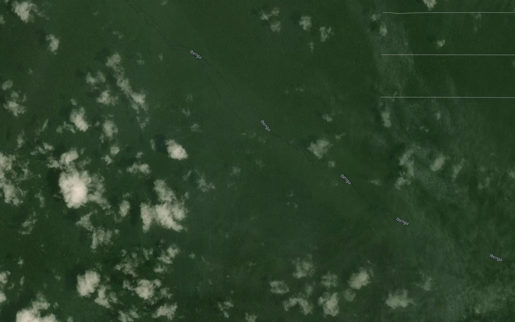 Satellite map of the Makagna