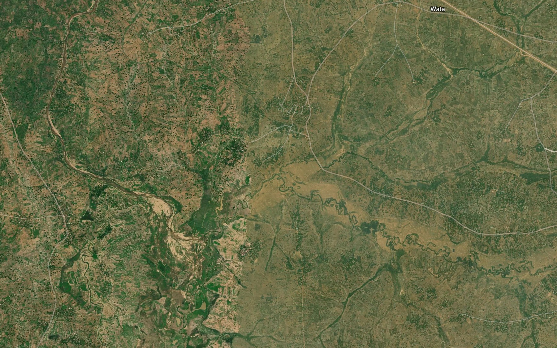 Satellite map of the Baga