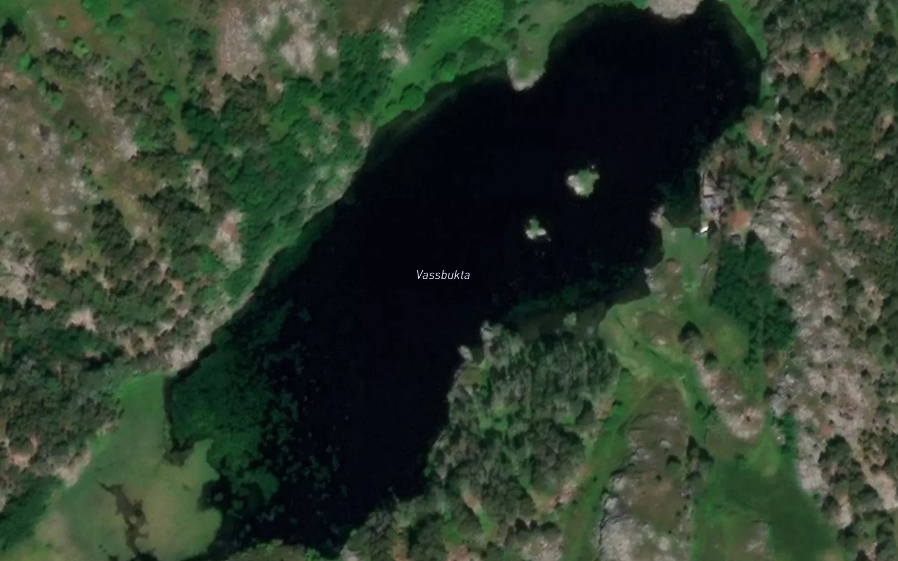 Satellite map of the Vassbukta