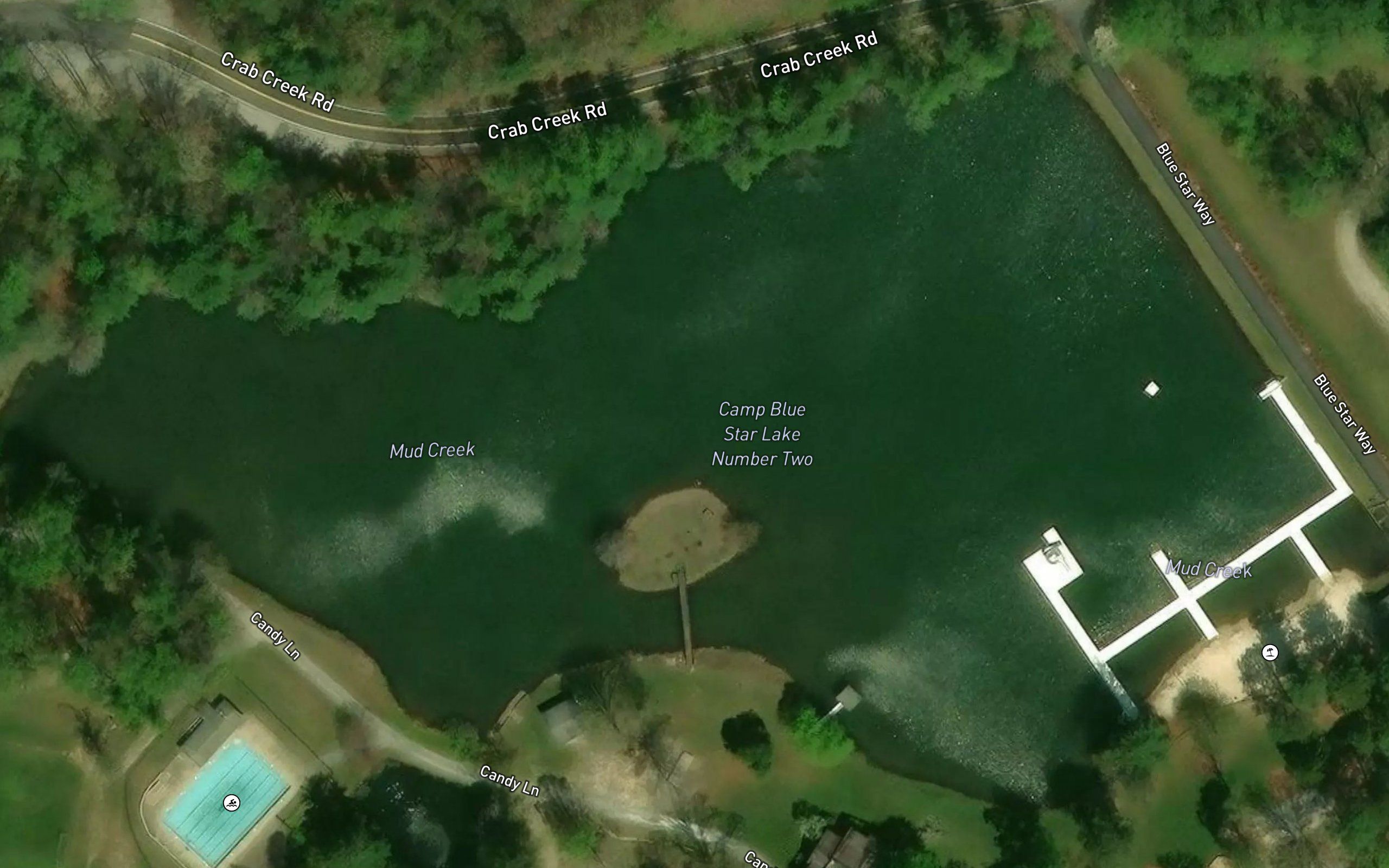 Camp Blue Star Lake Number Two