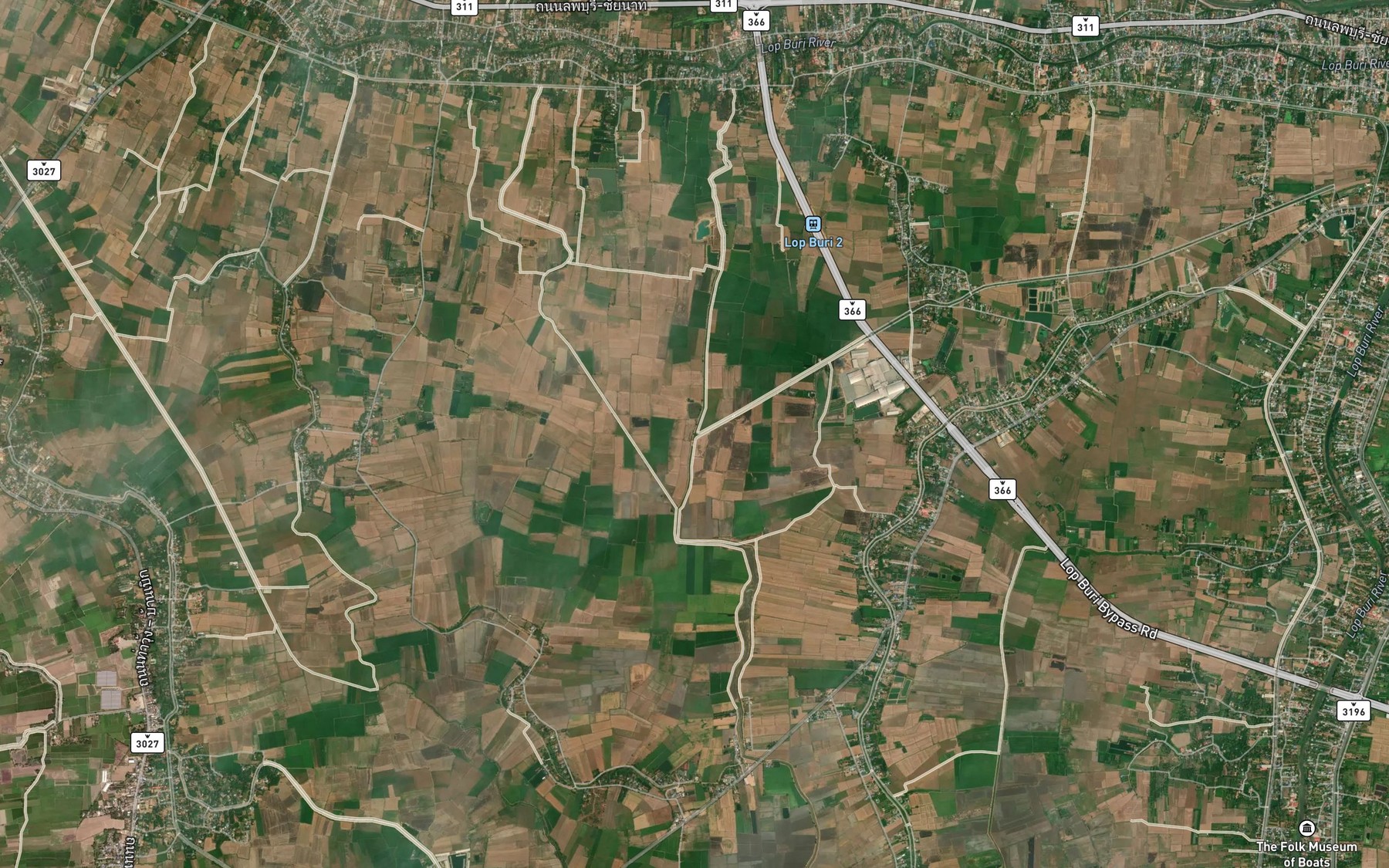 Satellite map of the Khlong Pho