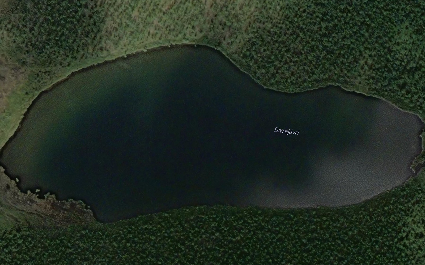 Satellite map of the Divrejavri