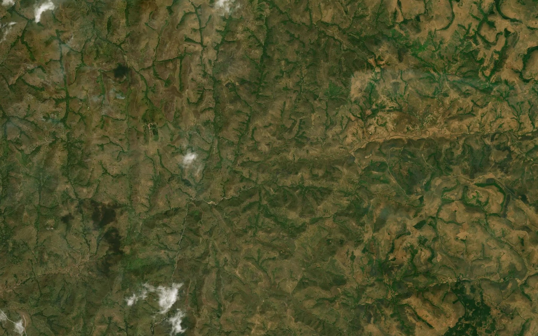 Satellite map of the Gimba
