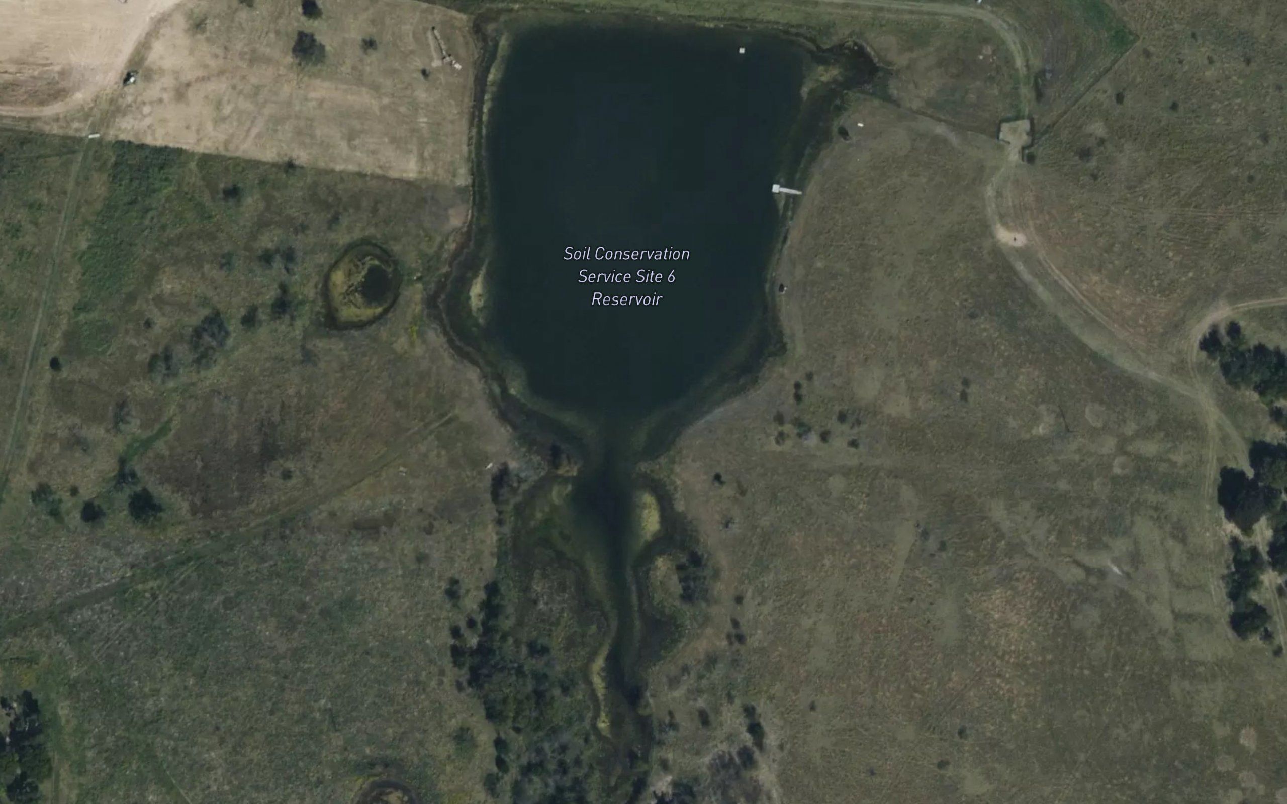 Soil Conservation Service Site 6 Reservoir
