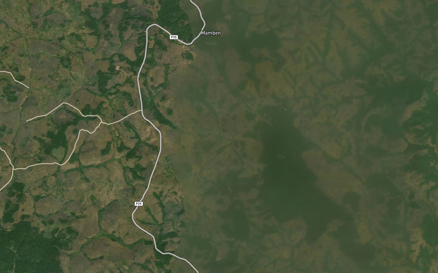 Satellite map of the Gouten