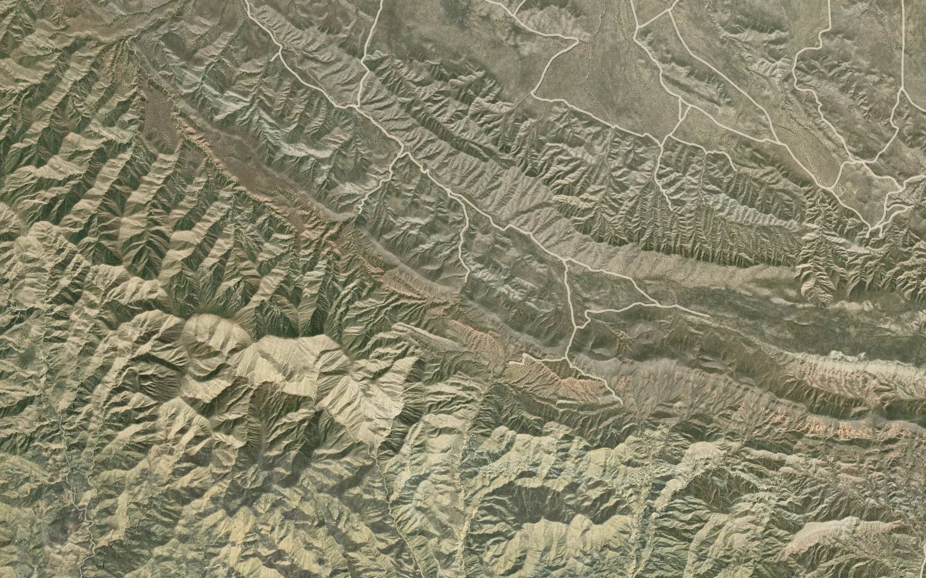 Satellite map of the Wells Spring