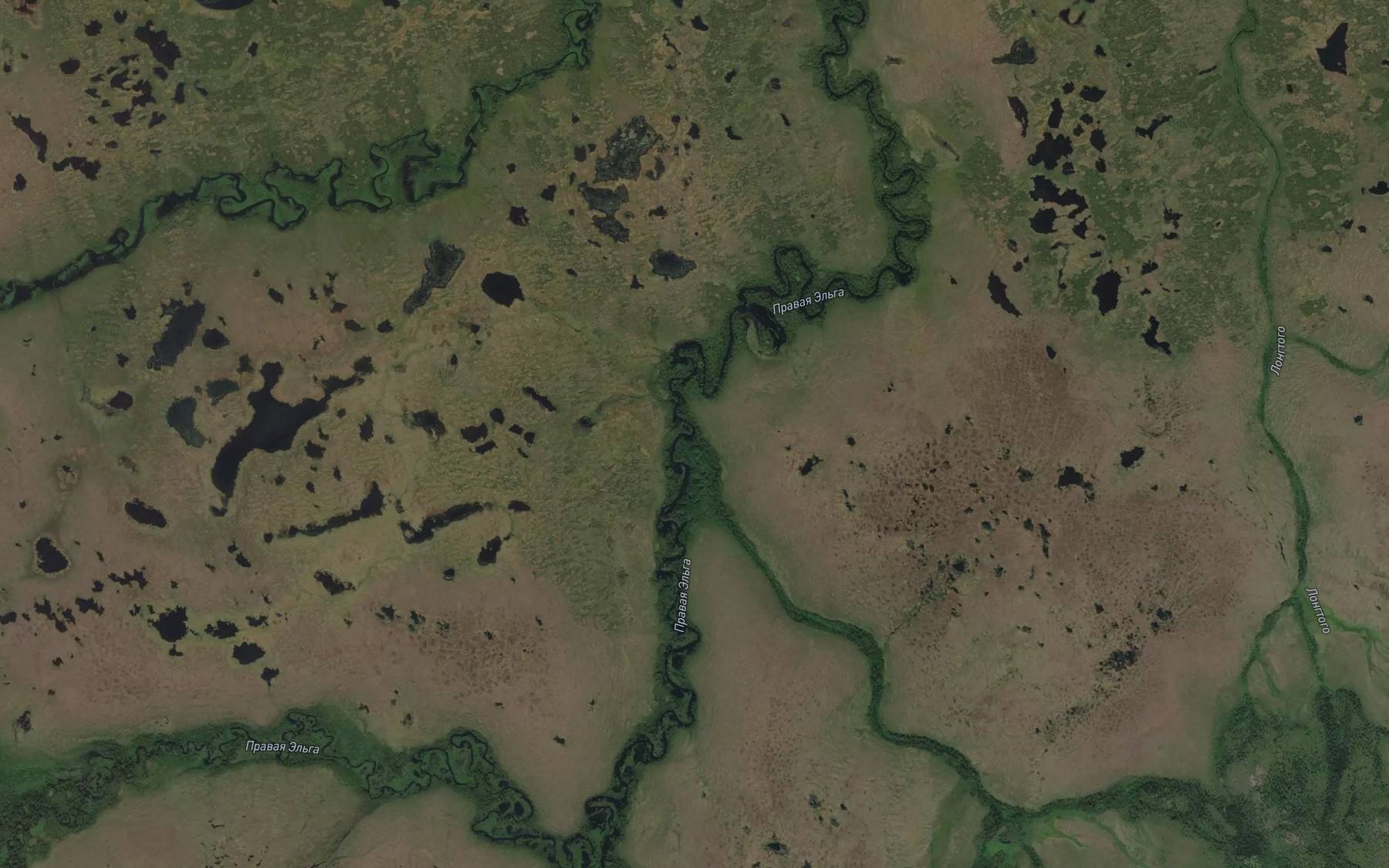 Satellite map of the Tonkiy