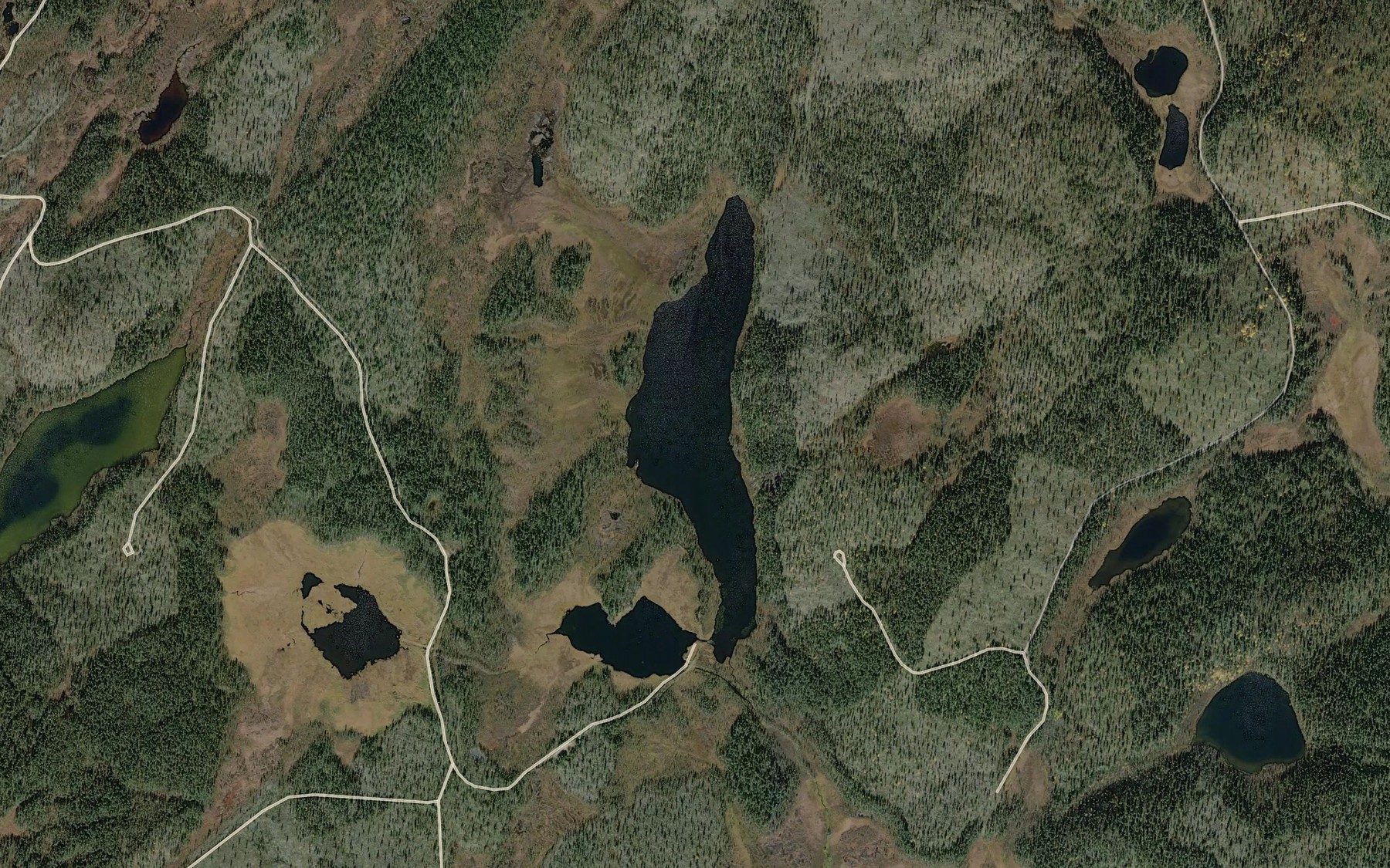 Satellite map of the Puariskuatjaavras