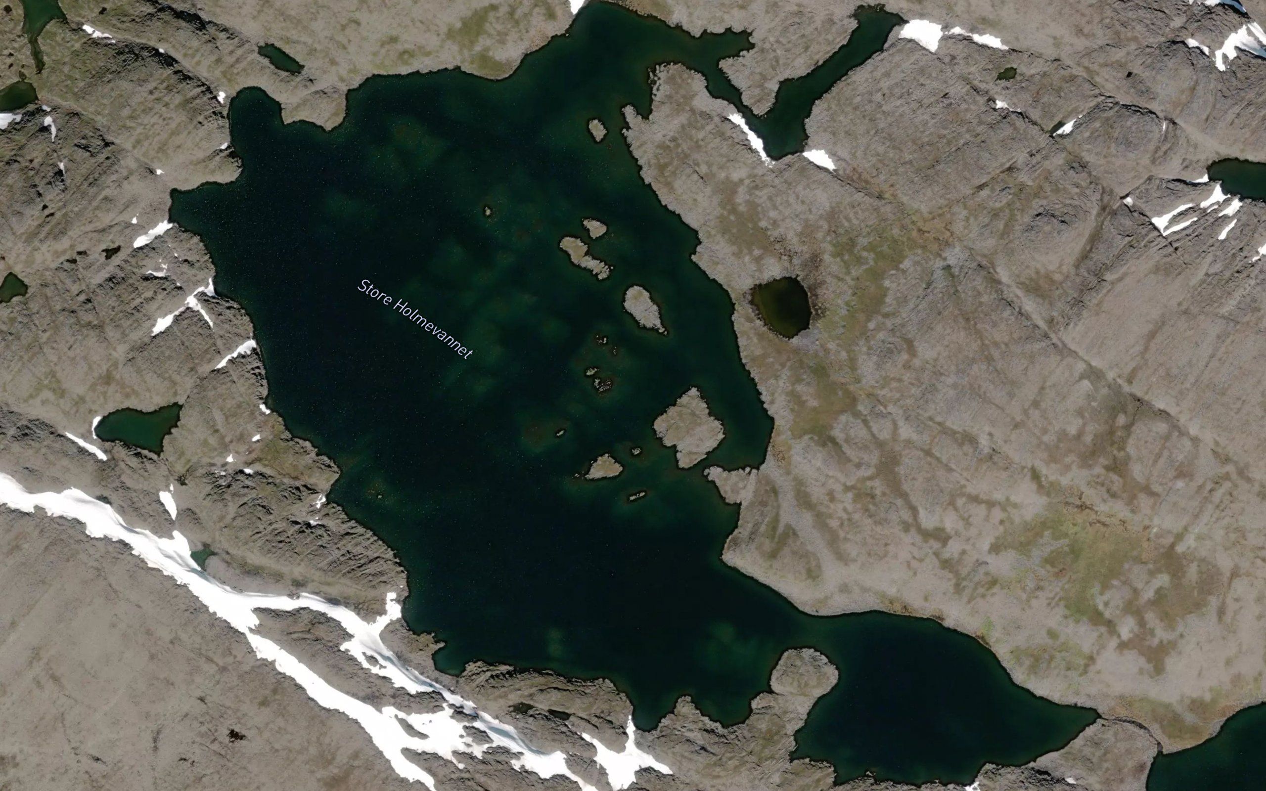 Holmevatnet,store