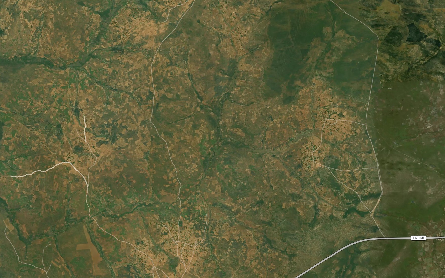 Satellite map of the Cambolela
