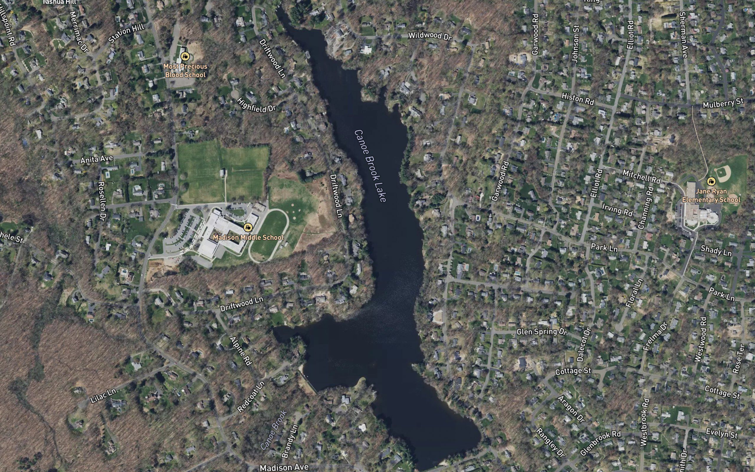 Canoe Brook Lake