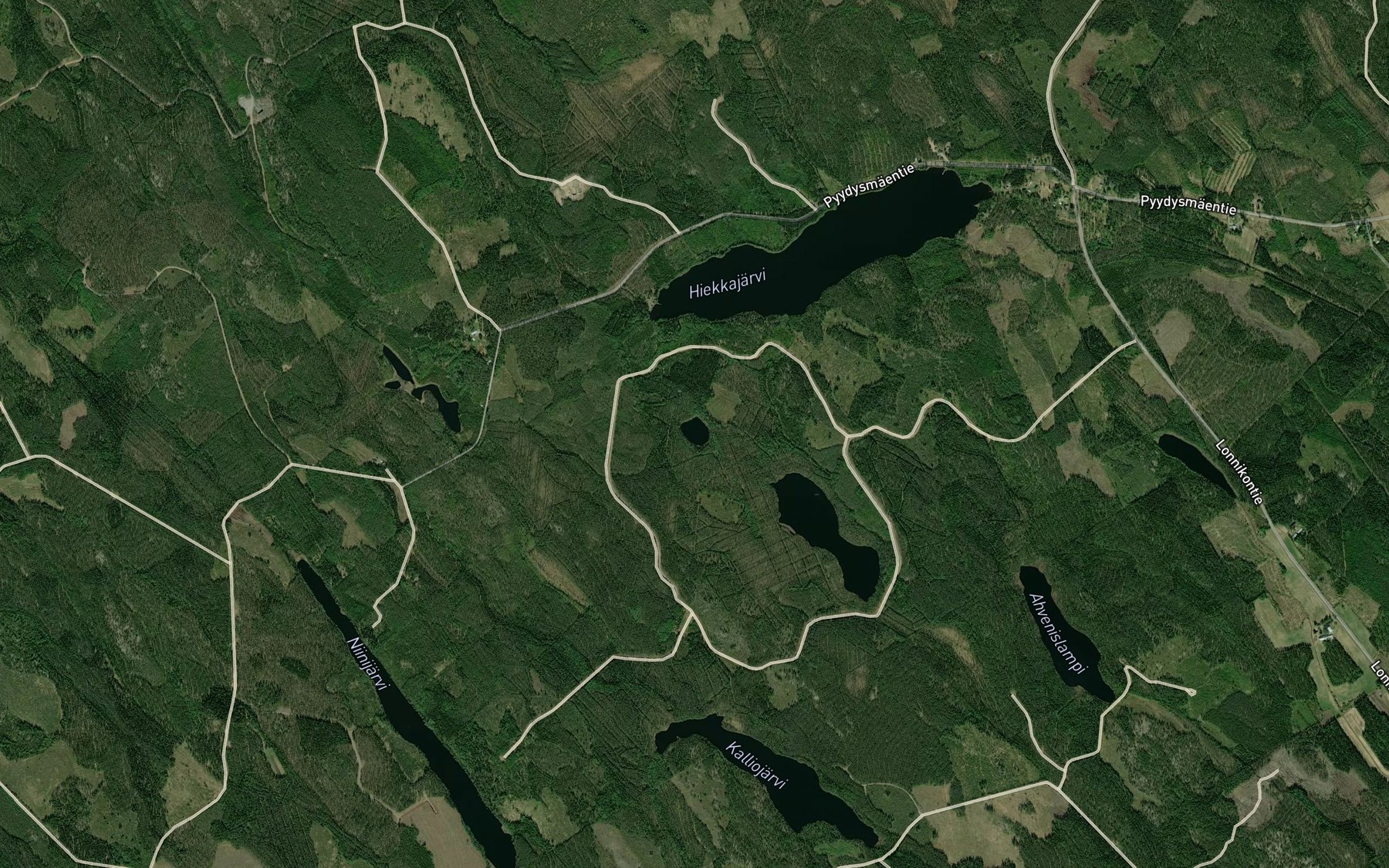 Satellite map of the Pieni-Kotanen