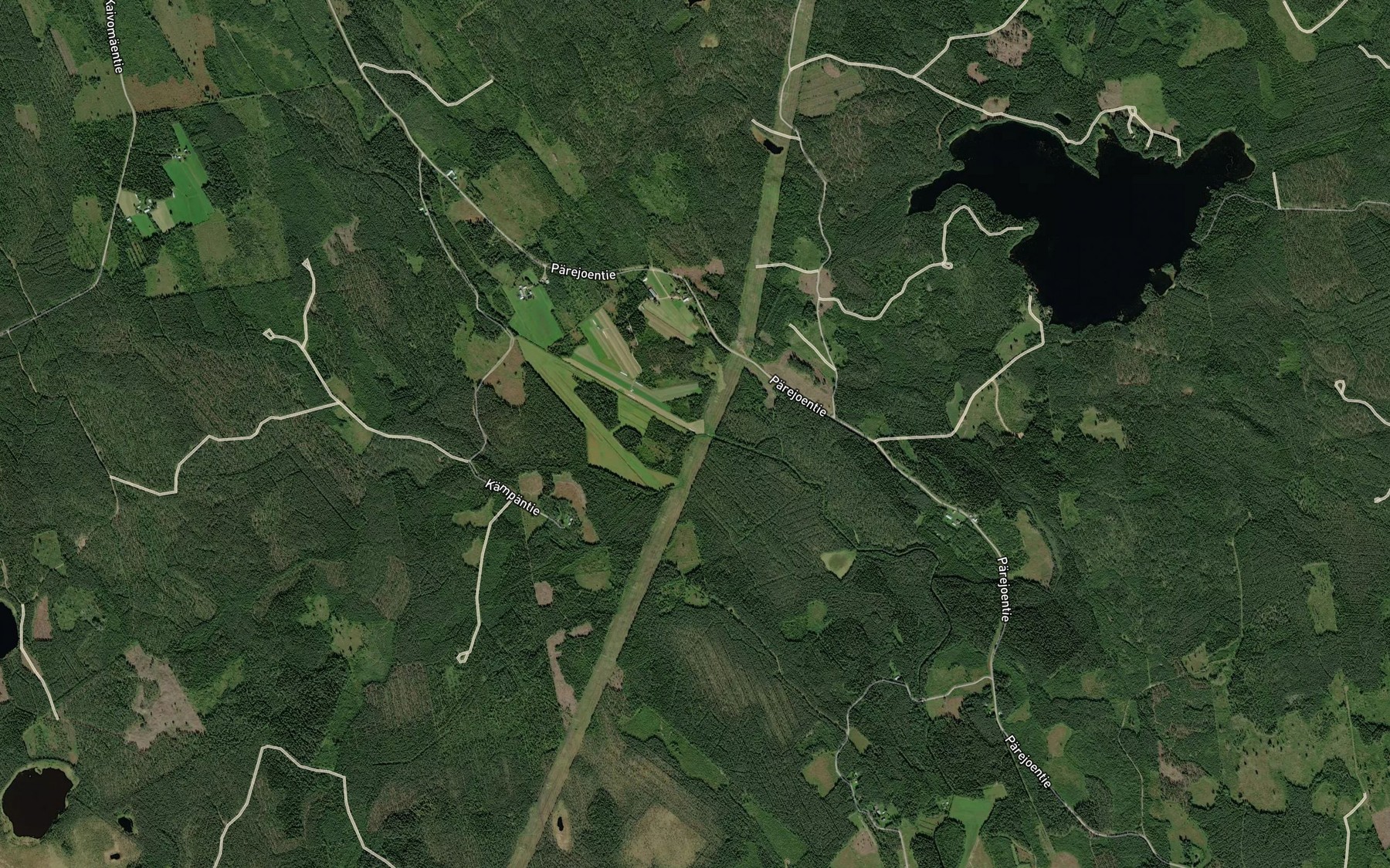 Satellite map of the Kummunjoki
