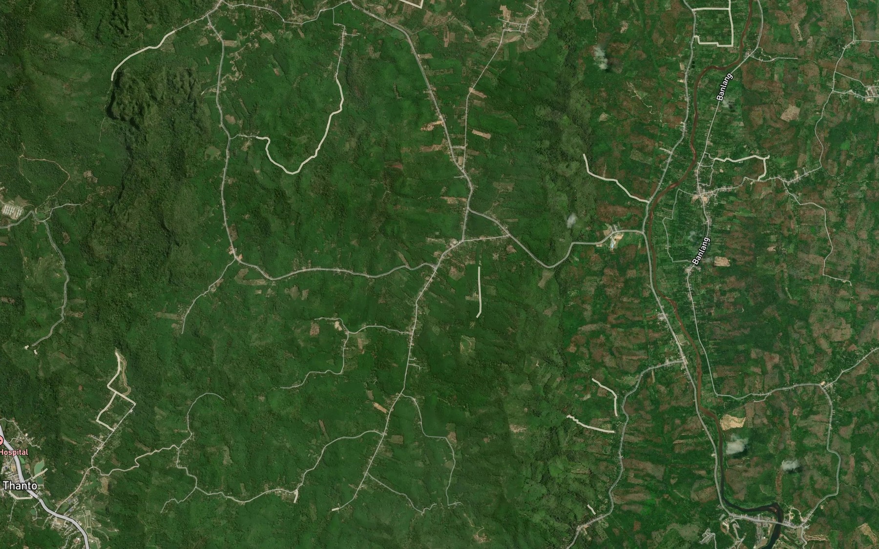 Satellite map of the Khlong Ko Lo Bue Su