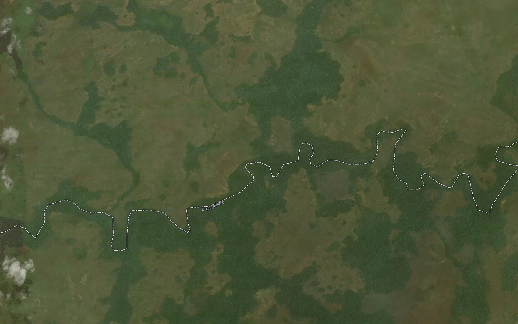 Satellite map of the Libia