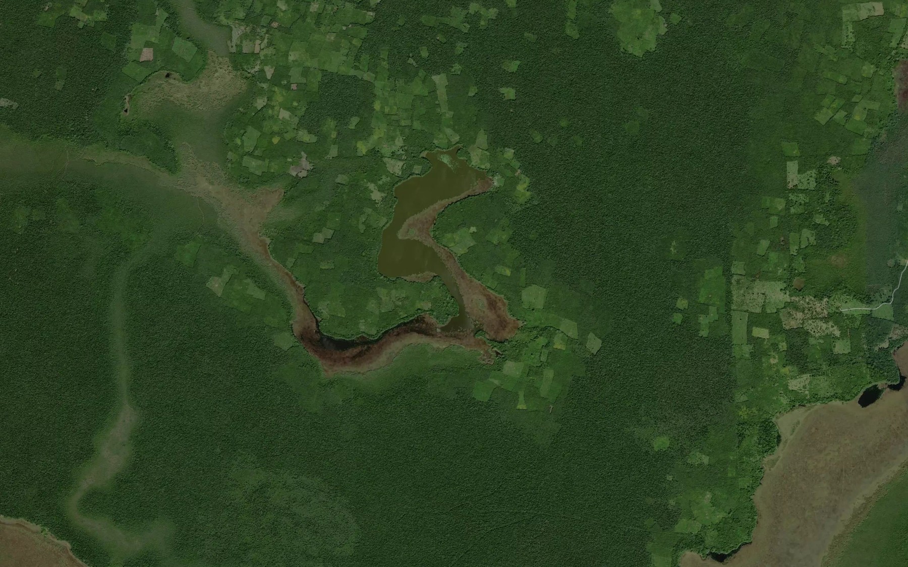 Satellite map of the X-Kojoni