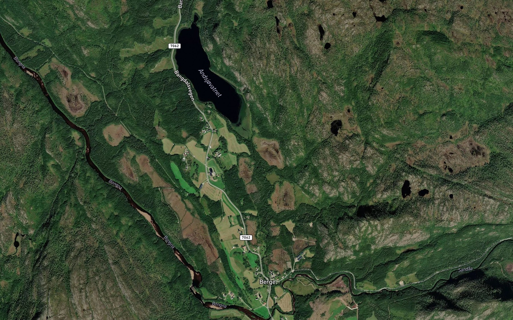 Satellite map of the Myraa