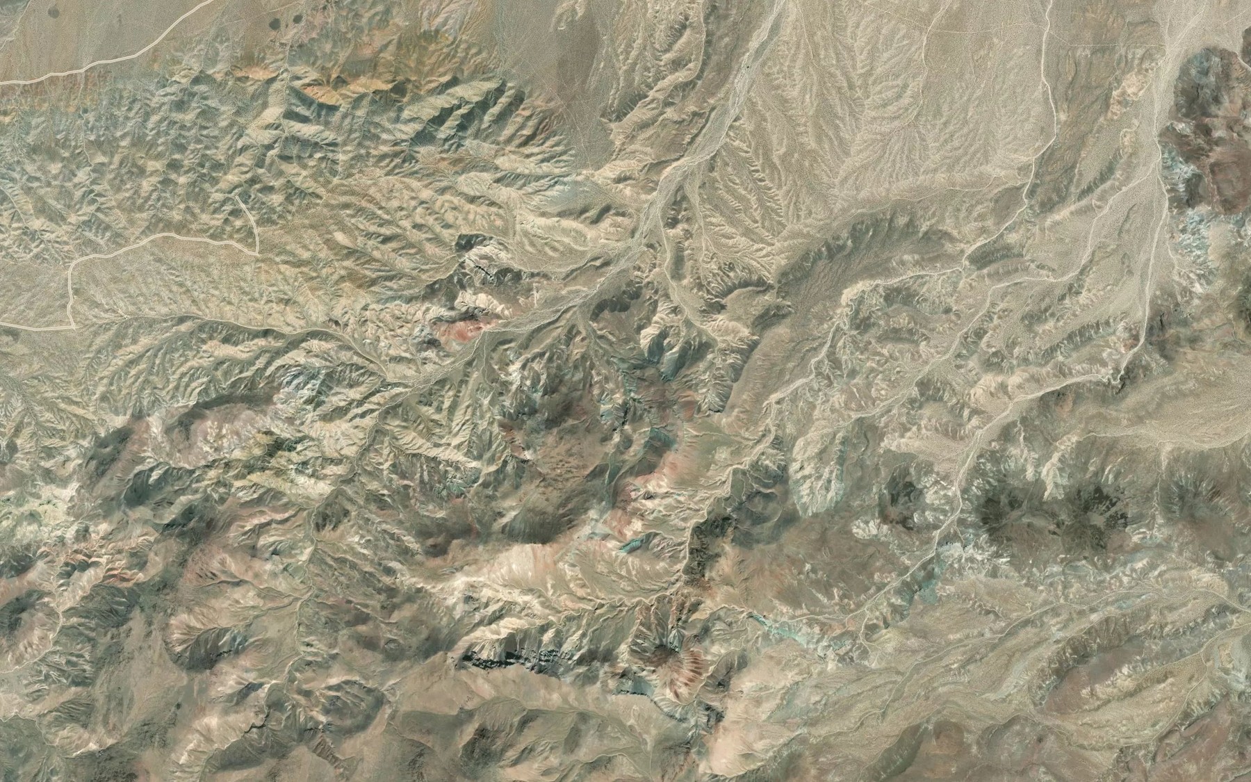 Satellite map of the Bedrock Spring