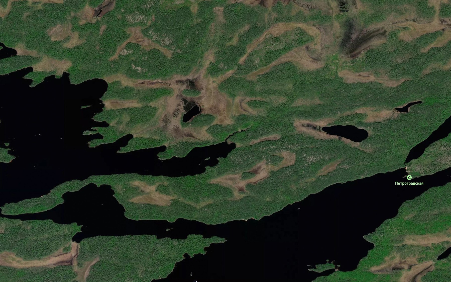 Satellite map of the Rogovyy