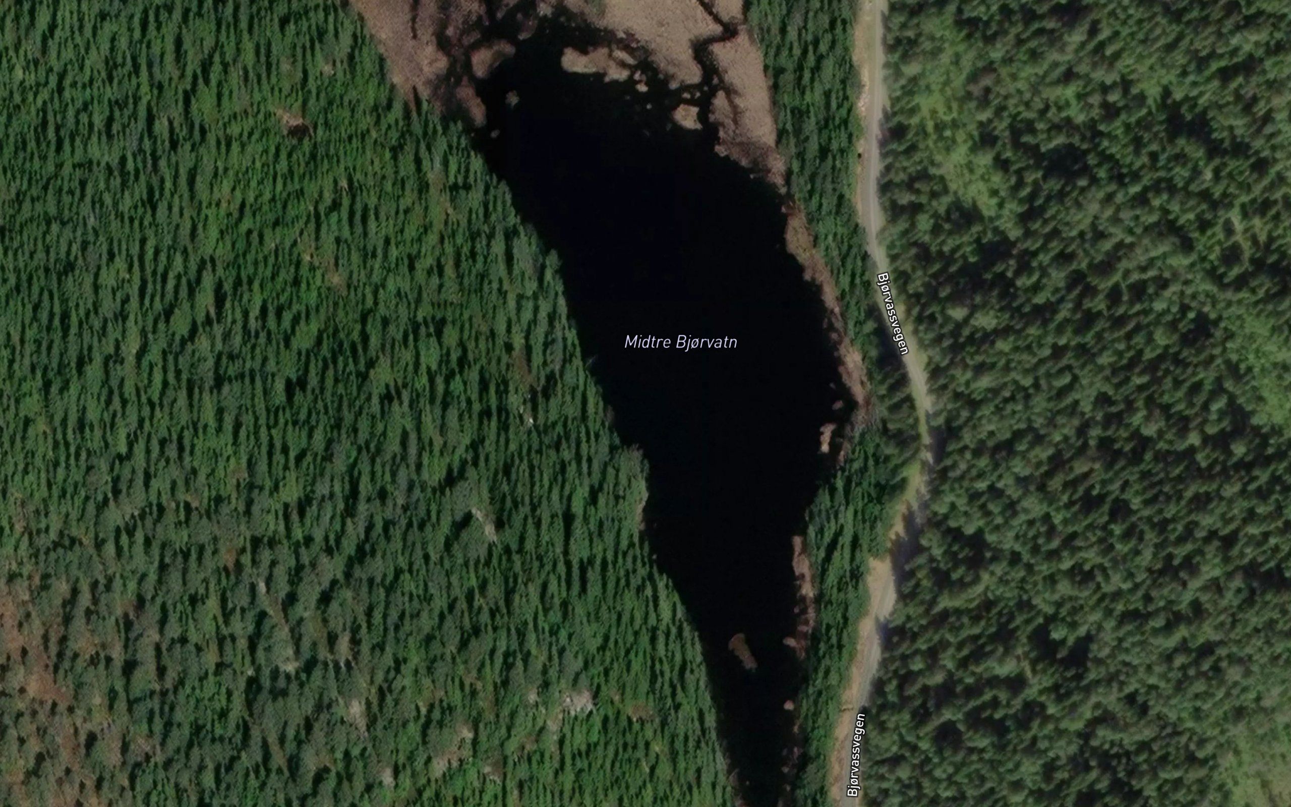 Bjorvatnet,midtre