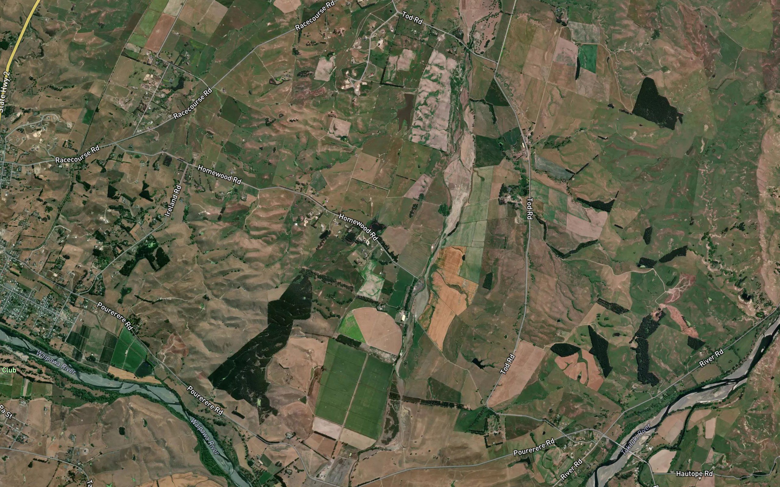 Old Bed of Waipawa River
