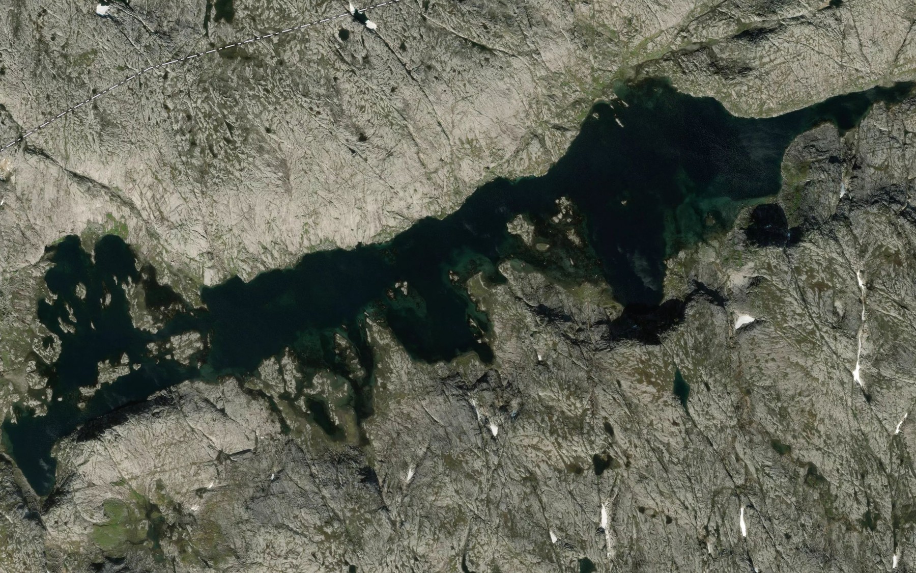 Satellite map of the Nonsvatnet