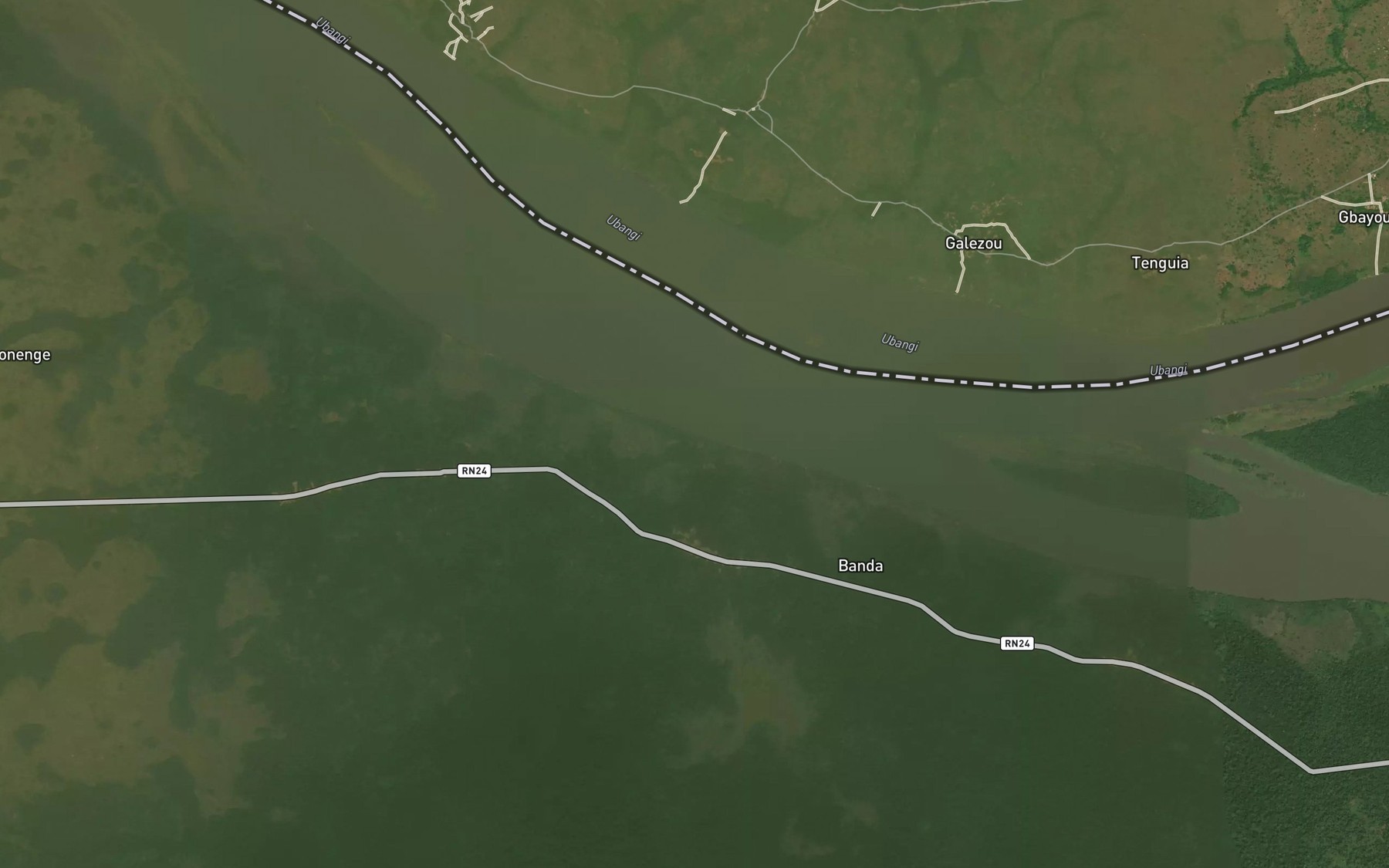 Satellite map of the Bolaki