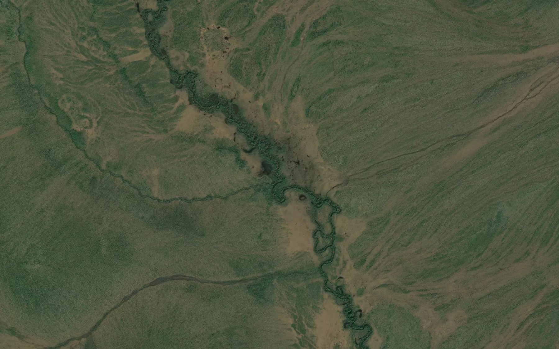 Satellite map of the Joanna Creek