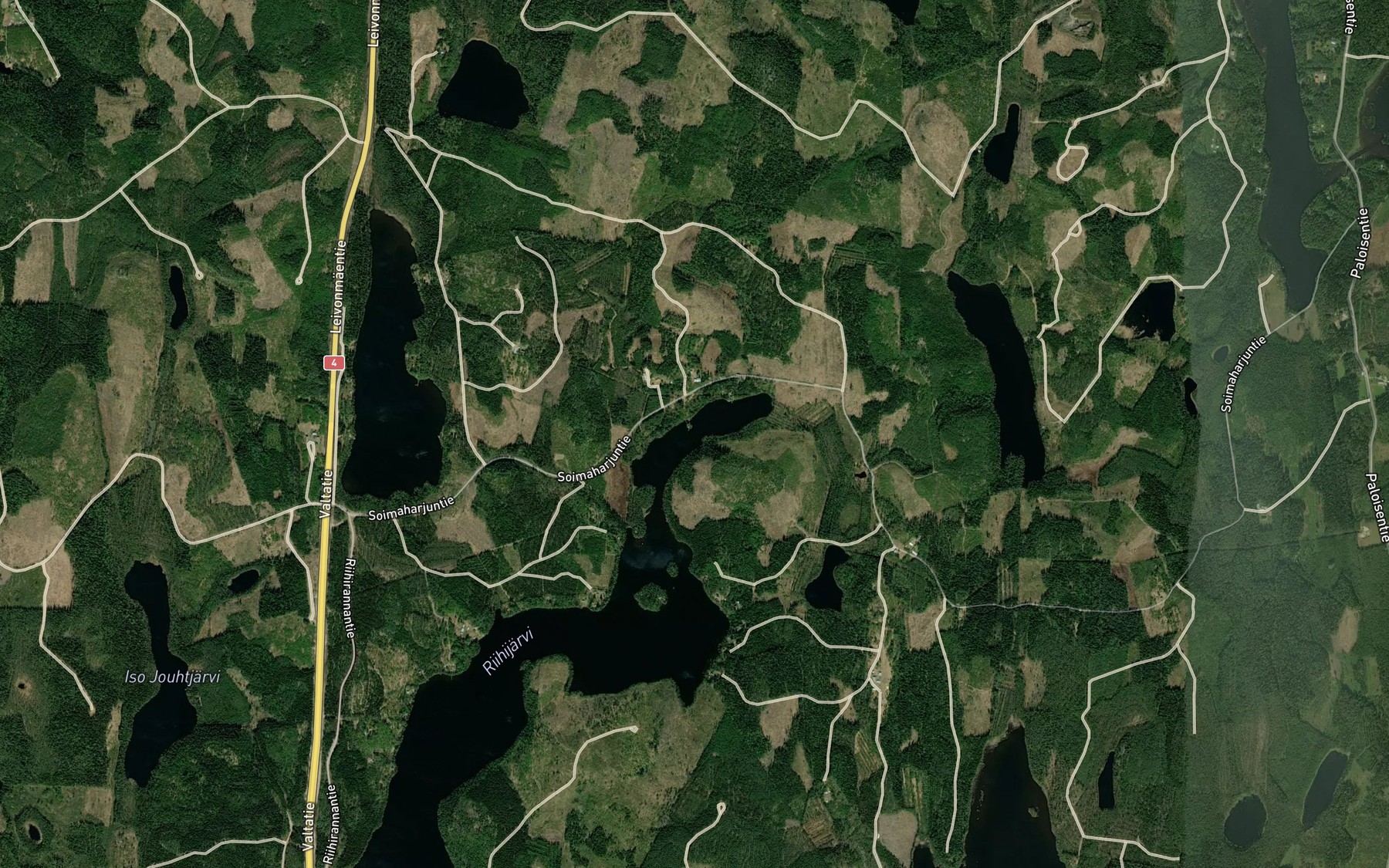 Satellite map of the Riihilampi