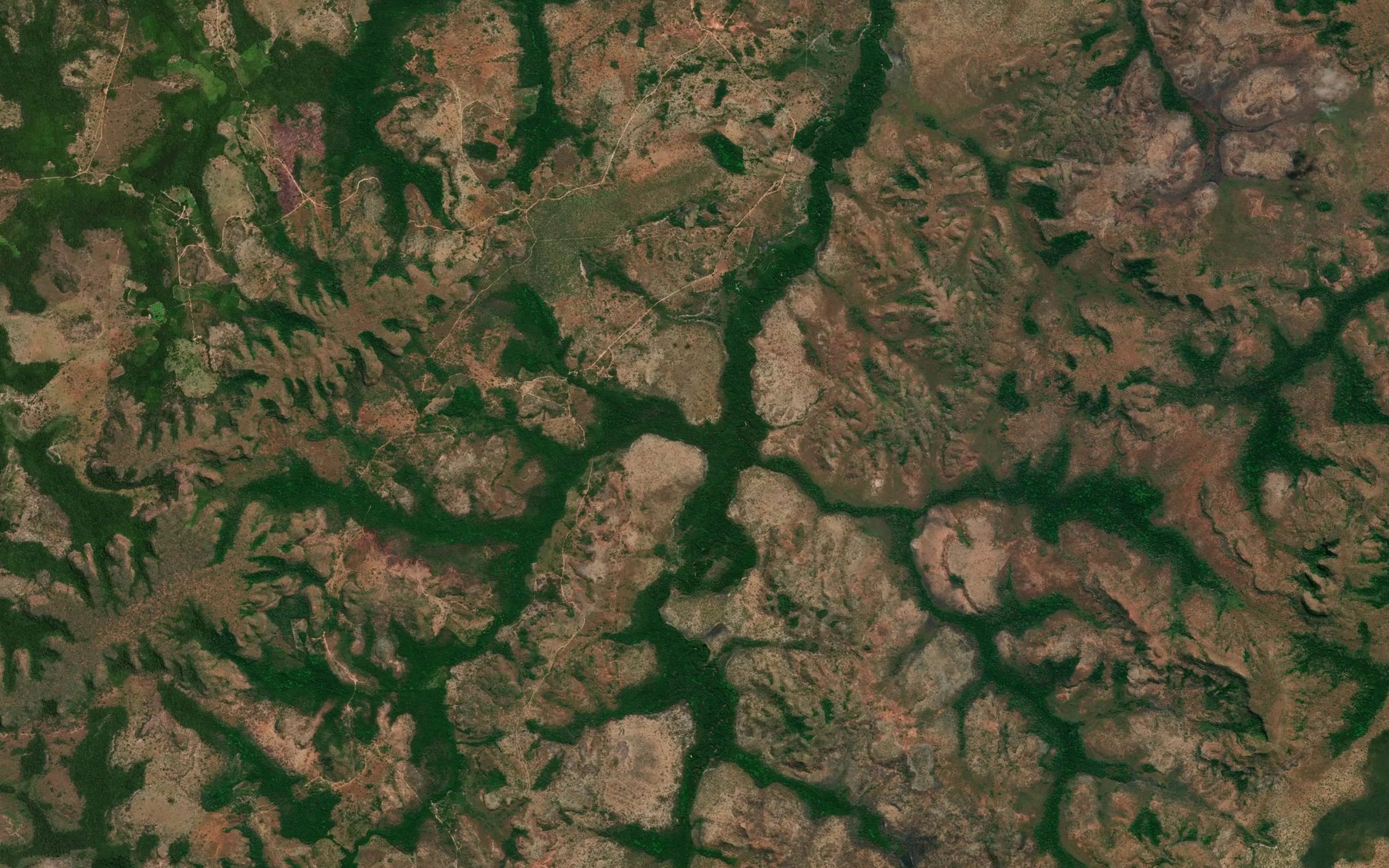 Satellite map of the Ribeirao Tanque