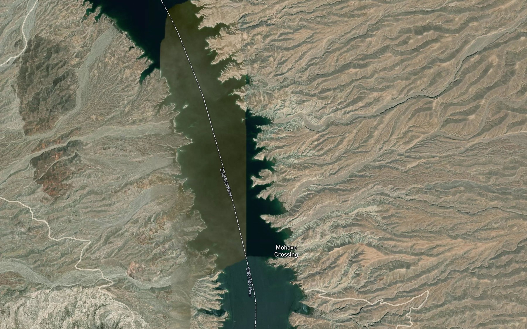 Satellite map of the Granite Cove