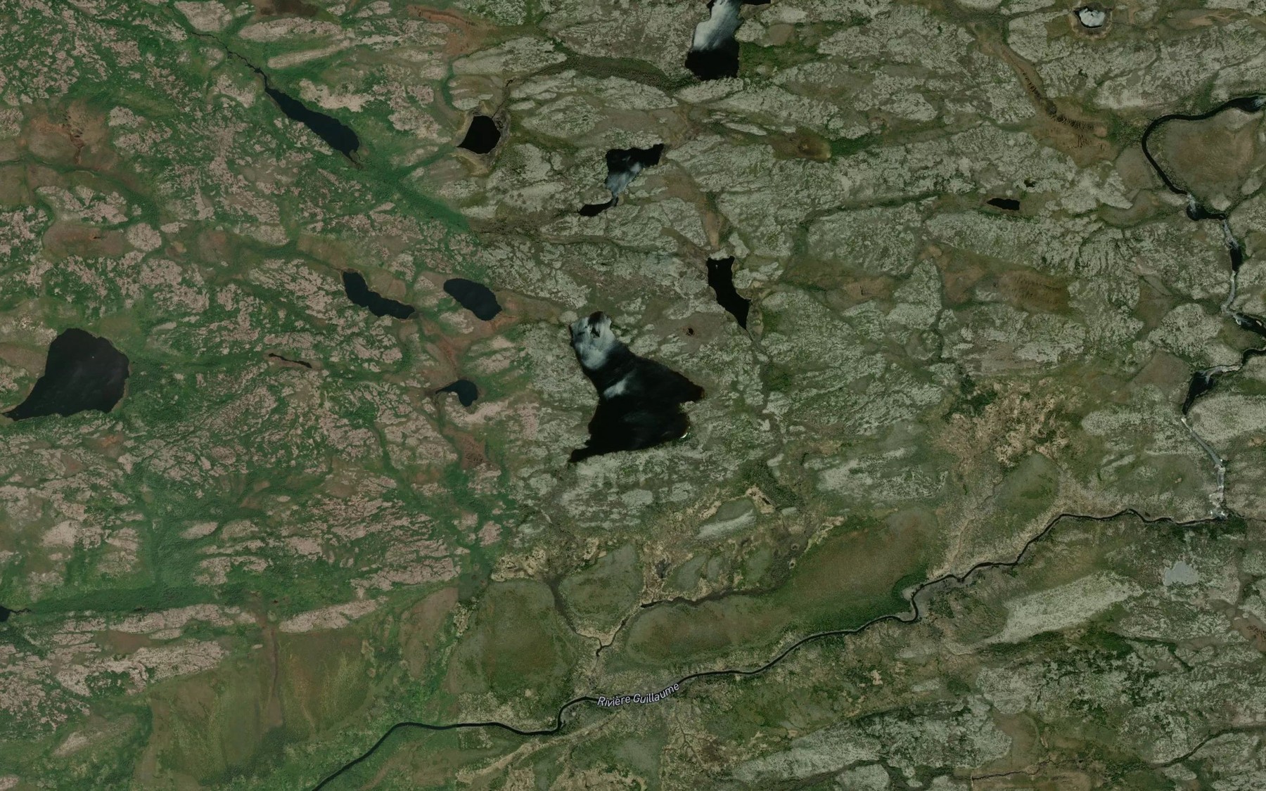 Satellite map of the Lac Katachutauchitach