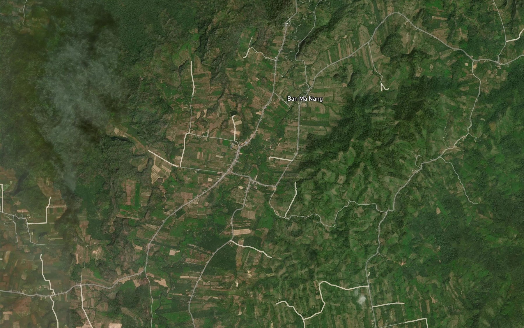 Satellite map of the Khlong Lam Lon Noi