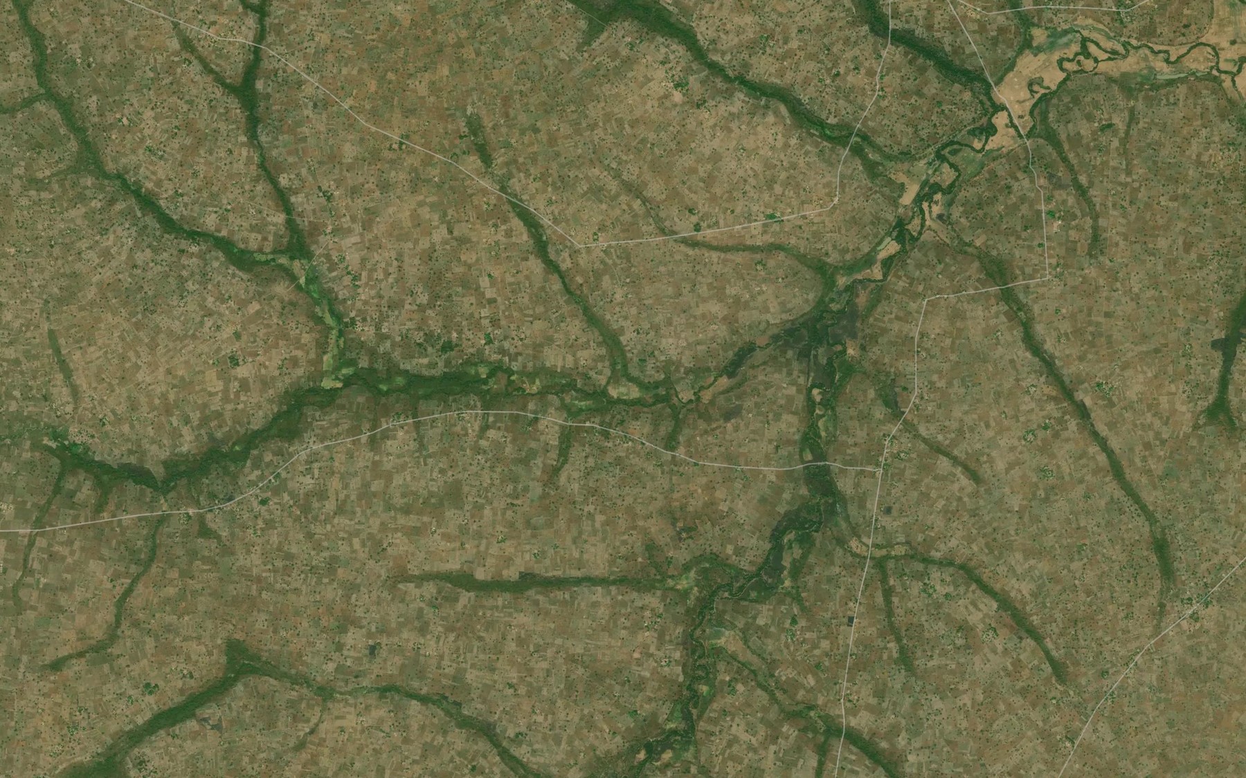 Satellite map of the River Ulori