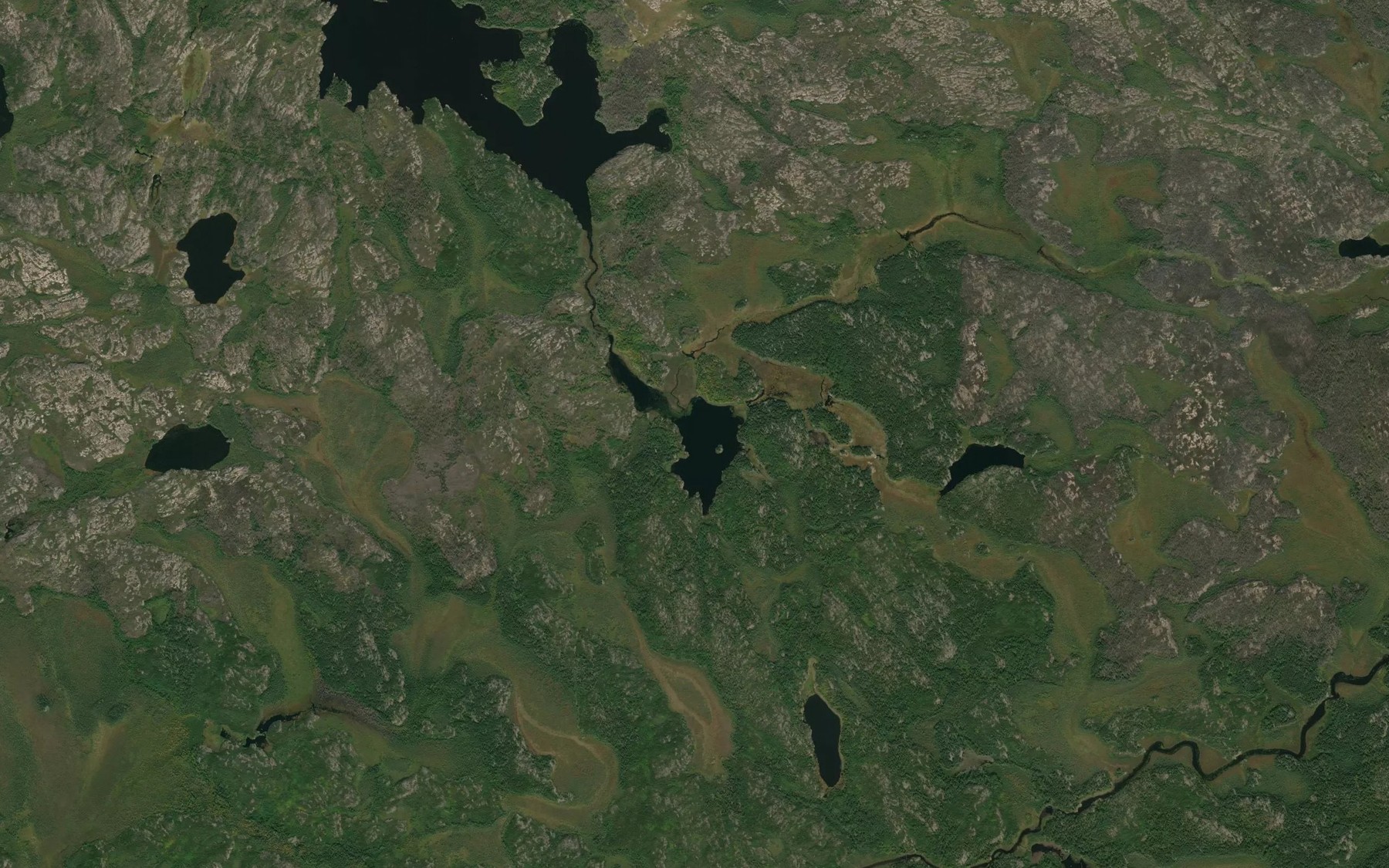 Satellite map of the Papasakosakaweekanis Lake
