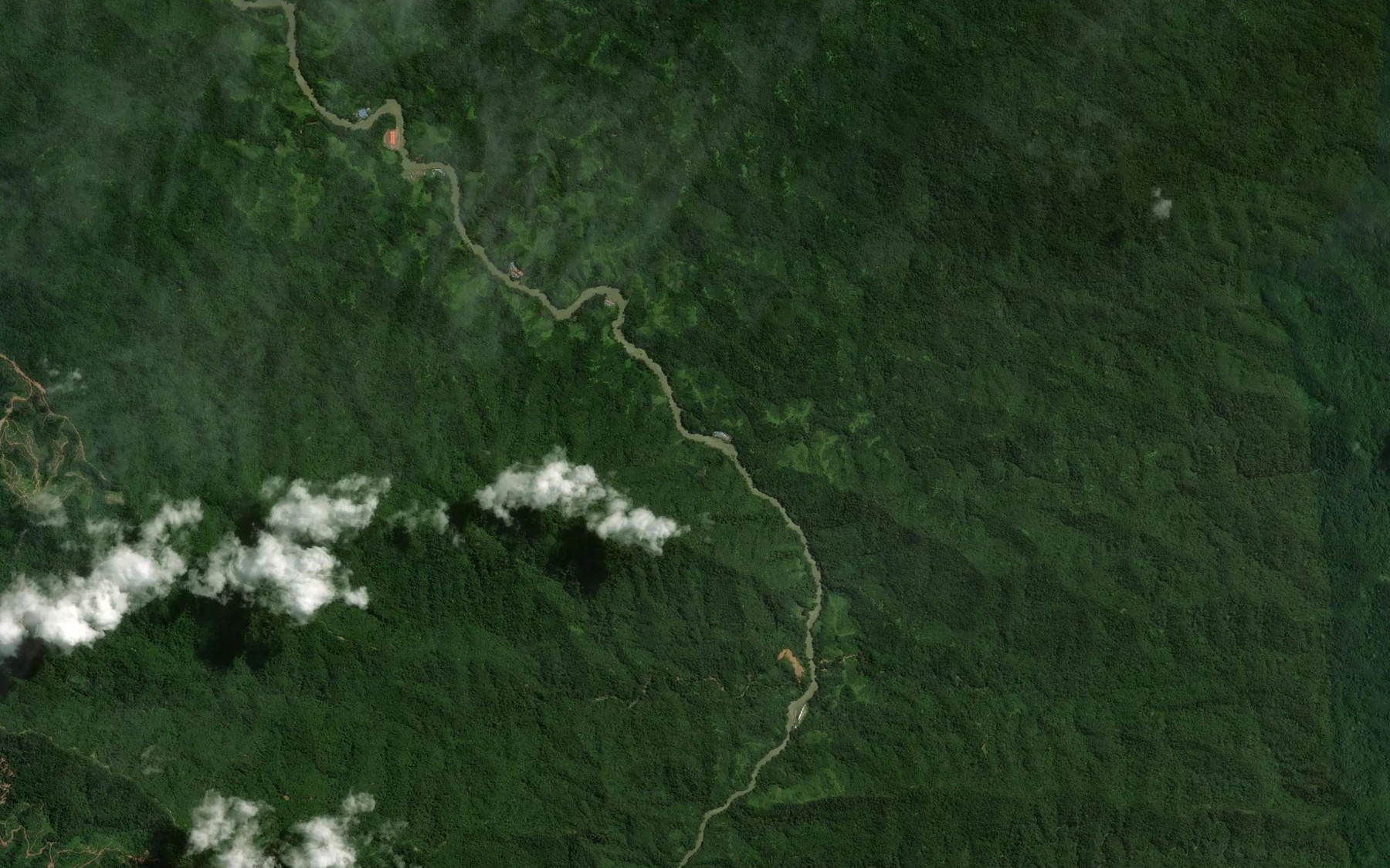 Satellite map of the Sungai Kakup