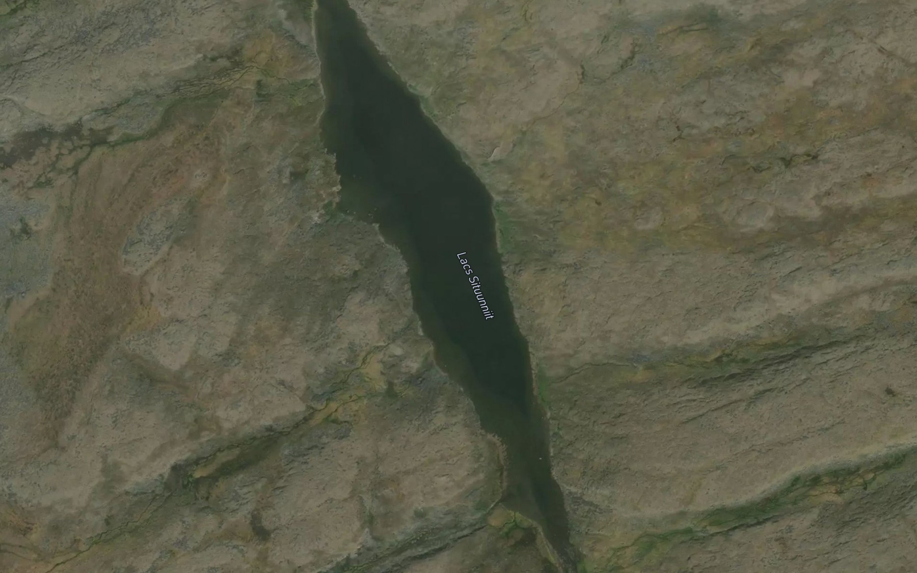 Satellite map of the Lacs Situunniit